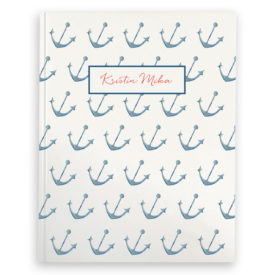 Anchor image adorns a Journal with blank pages.