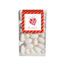 Personalized Favor Heart with Jewels Tic Tac Sticker